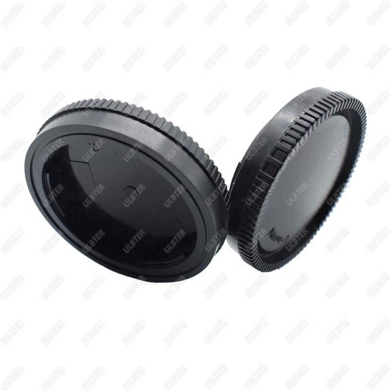 ULBTER Body Cap + Rear Lens Cover for Sony Alpha A6700 A6600 A6500 A6400 A6300 A6100 A6000 A5100 A5000 ZV-E10 ZVE-1 FX30 FX3 A7R IV/A7R II/A7R III/A7R/A7 IV /A7 III/A7 II/A7C E Mount - Image 3